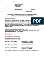 Soberania 4to. Año. Fanb. Liderazgo Militar. Ejercicios Teoricos. Tercer Lapso 2021-2022.