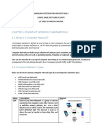 Review of Network Fundamentals 1