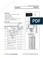 Isc 2SC2525: Silicon NPN Power Transistor