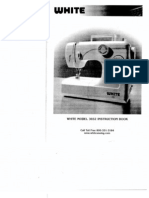 White Sewing Machine Manual