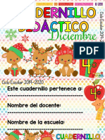 4°? Cuadernillo Diciembre Darukel 2019-2020