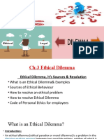 CH 3 Ethical Dilemma