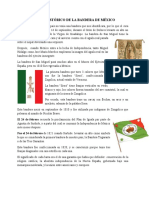 Relato Histórico de La Bandera de México