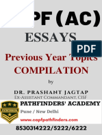 Essays: Capf (Ac)