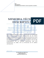 Memoria Tecnica Cableado