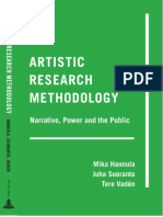 Artistic Research Methodology Argues For Artistic Research As A Context-Aware and Historical