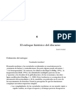 Wodak (2003) El Enfoque Histórico Del Discurso