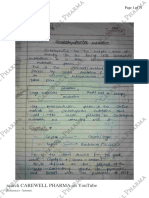 Handwritten Biochem U-2 NOTES