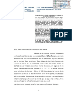 R.N. N.° 249-2019 LIMA SALA PENAL PERMANENTE. Certificados Médicos Legales. 11 Págs