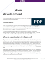 Organisation Development: Incorporated by Royal Charter, Registered Charity No. 1079797