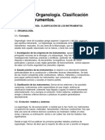 Tema 7A Â " OrganologÃ - A. ClasificaciÃ N de Los Instrumentos. - Oposinet