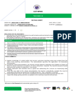 Cot-Rpms: Rating Sheet