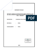 Sellado de Exp Técnico Del Sistema de Utilización