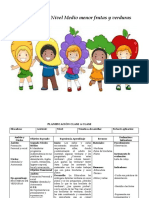 Planificación Medio Menor Frutas y Verduras B.N.O