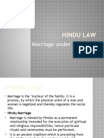 Marriage Under Hindu Law