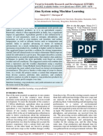 Crop Prediction System Using Machine Learning