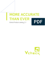 More Accurate Than Ever: Vcheck Product Catalog - 5.1