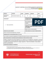 Evaluacion y Control Del Entrenamiento