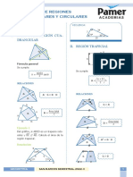 Geometría - Reg 10 - Área de Regiones Cuadrangulares y Circulares