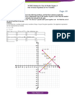 NCERT Solutions For Class 10 Maths Chap 3 Pair of Linear Equations in Two Variables Exercise 3.2