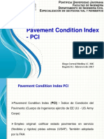 3.1 Evaluación de Pavimentos PCI