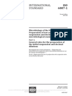 ISO 6887-1 2017 Microbiology of The Food Chain-Preparation O...