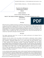 Serna v. Dele Cruz, G.R. No. 237291, Feb. 1, 2021 (Admission in Pleadings)