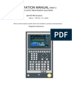 Operation Manual: Plastic Processing Machine