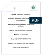 Carrera: Licenciatura en Derecho.: Módulo 11. Relaciones Colectivas de Trabajo y Seguridad Social