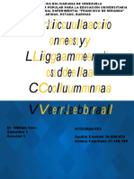 Articulacion y Ligamentos de La Columna Vertebral