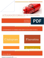 Actualización Fármacos Uso Psiquiatría