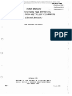 Specification For Fittings For Rigid Non-Metallic F Second Revision) Conduits