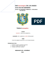 1 Trabajo de Monografía - Pasivos Ambientales Mineros Corregido