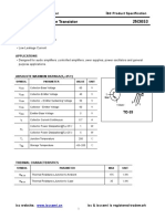 Isc 2N3053: Isc Silicon NPN Power Transistor