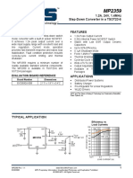 1.2A, 24V, 1.4Mhz Step-Down Converter in A Tsot23-6: The Future of Analog Ic Technology