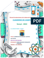 Cuaderno de Campo: Fencyt - 2022