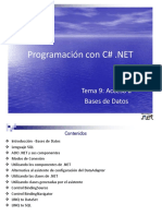 Programacion Con C NET Tema 9 Acceso A B