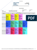 Horario 4 Semestre