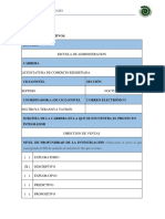 ANEXO #1 - Factores Que Influyan en La Decisión de Compra de Los Consumidores Del Comercial El Exito' de La Ciudad de Babahoyo