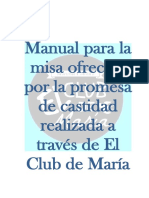 Manual para Misa de Promesa. Edición Junio 2020