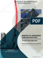 Project Management: Master of Business Administration