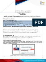 Activity Guide and Evaluation Rubric - Unit 1 - Task 2 - Writing Your Professional Profile. (1) .Af - Es