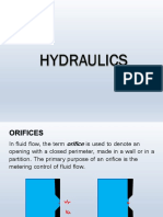 Edited Hydraulics Lecture - Part 2 - Orifices