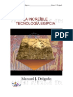 La Increible Tecnologia Egipcia Manuel Delgado Ed Trepi