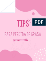 Tips Perdida de Grasa Alive