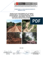 Informe Complementario A La Declaracion de Impacto Ambiental