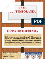 Edad Comtemporanea