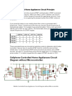 Cellphone Controlled Home Appliances Circuit Diagram Without Microcontroller