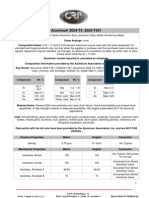 Aluminum 2024-T4-2024-T351