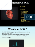 Fundamentals of ECG